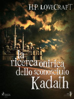 cover image of La ricerca onirica dello sconosciuto Kadath